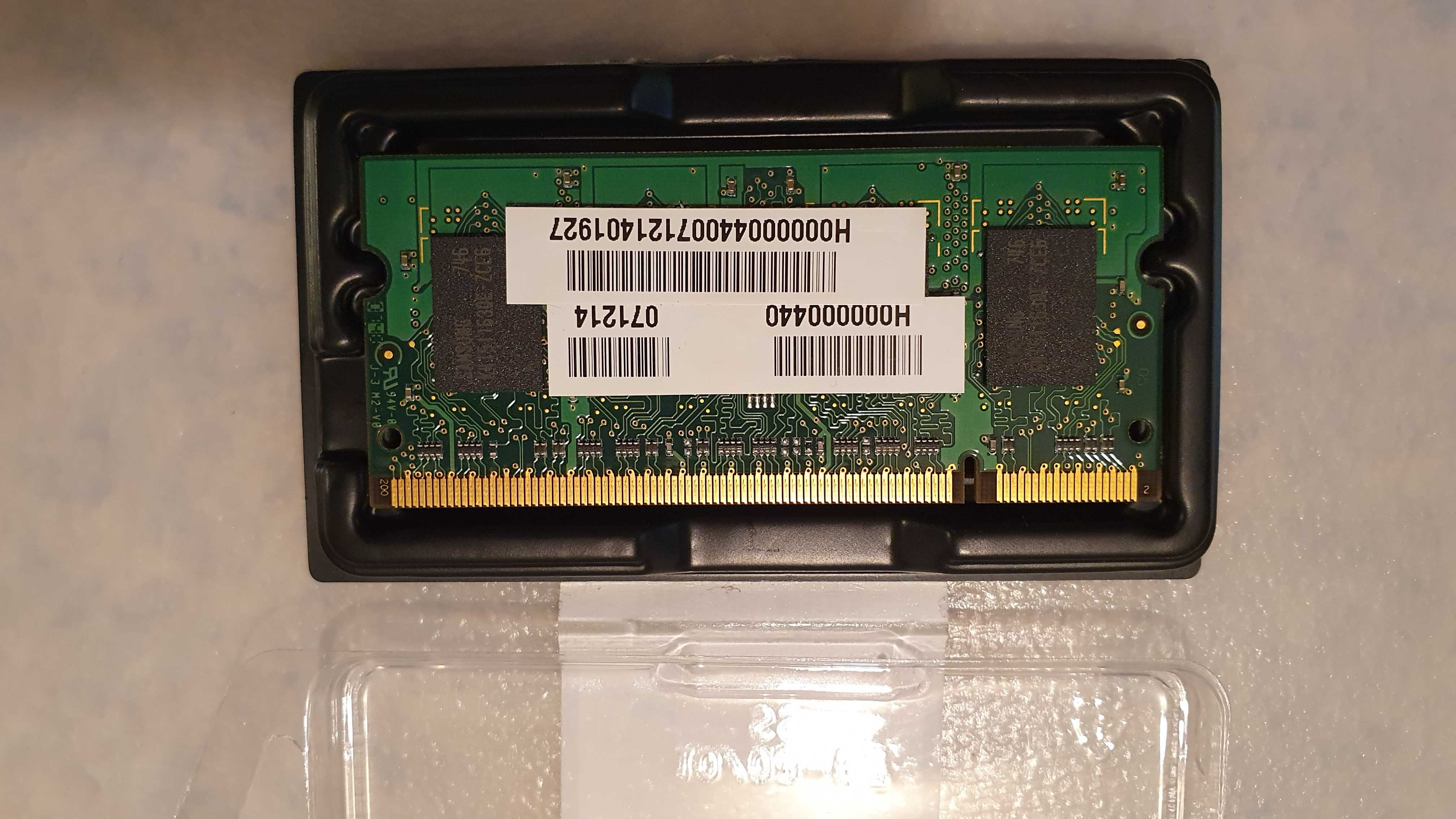 Pamięć RAM Samsung 512Mb 2Rx16 PC2-5300S-555-12-A3