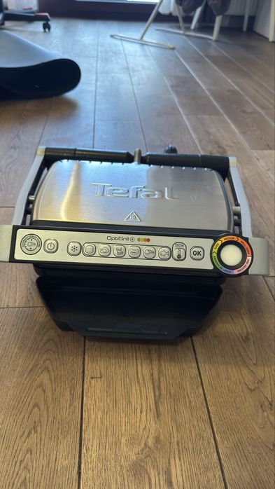 Tefal optigrill + plus z pudelkiem