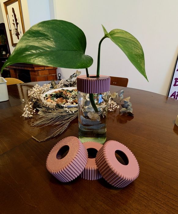 Tampas Decorativas para Plantas na Água – Conjunto com 4 Unidades