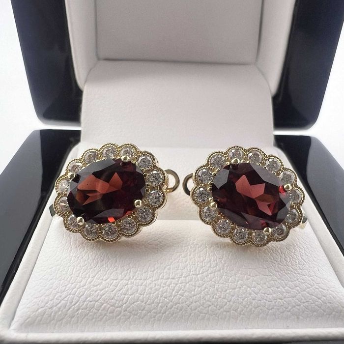 Piękne Złote Kolczyki P585 4,58g Angielskie