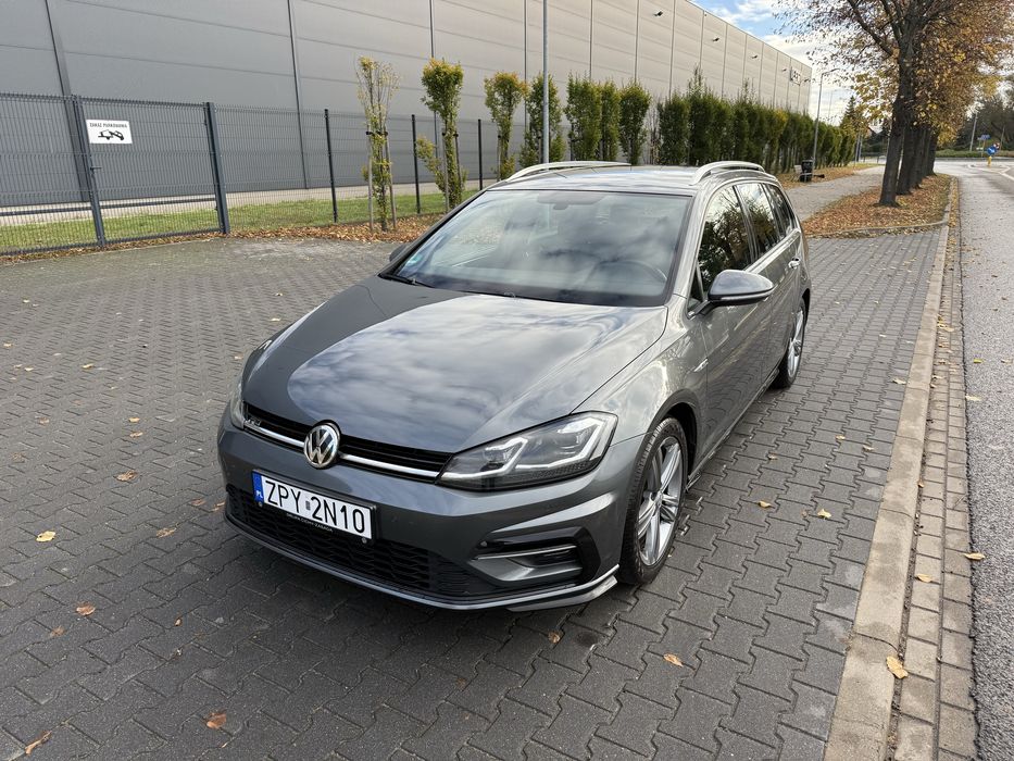 Vw golf 7,5 2019r R-line 1.5 TSI v-cockpit DSG Navi ledy ZAMIANA