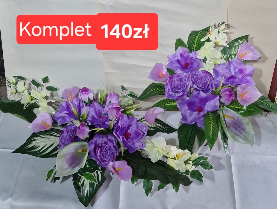 Stroiki oraz komplety na groby