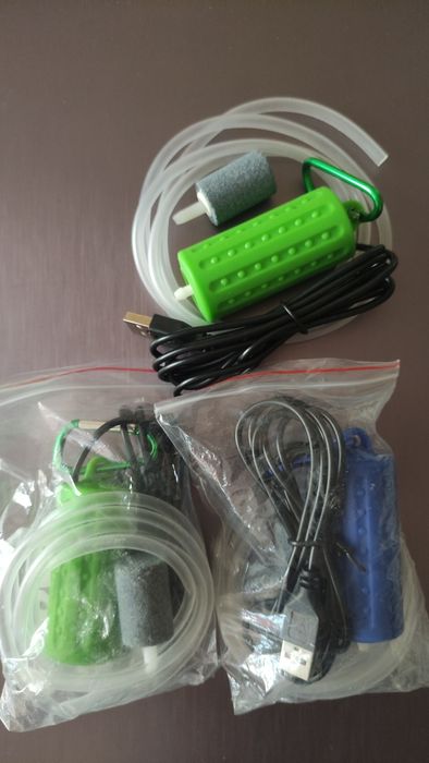 Компрессор для аквариума с питанием от USB