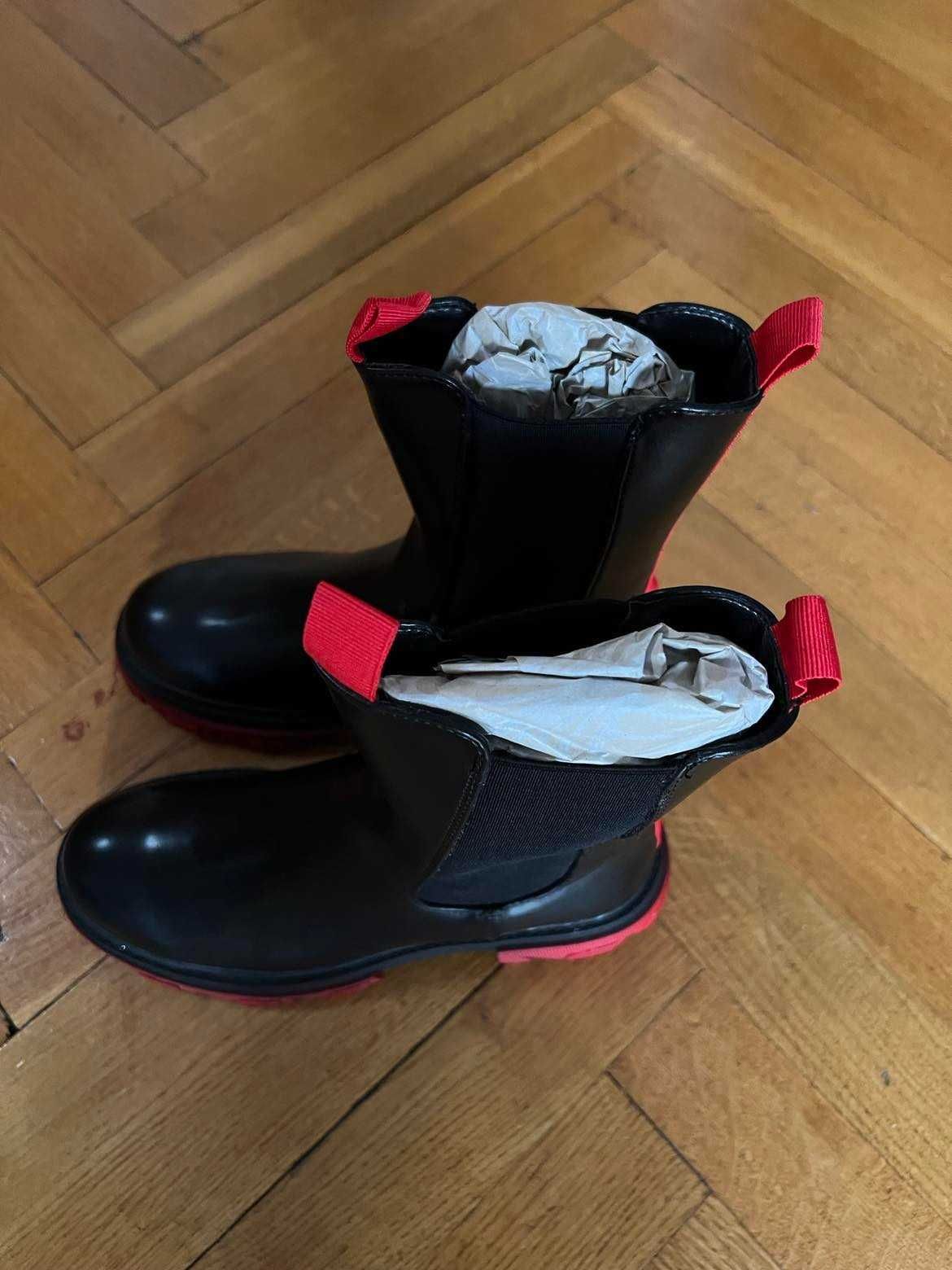Miranda J, workery, czerwona podeszwa, NOWE, 38/39