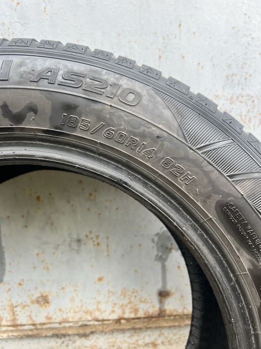Продам зимнюю резину Falken Euroall season 185*60 R14