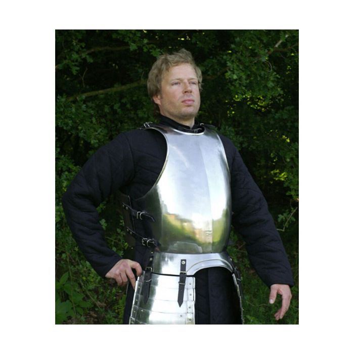 Zbroja z kieszeniami na nogi, XVI w., stal 1,6 mm -VM