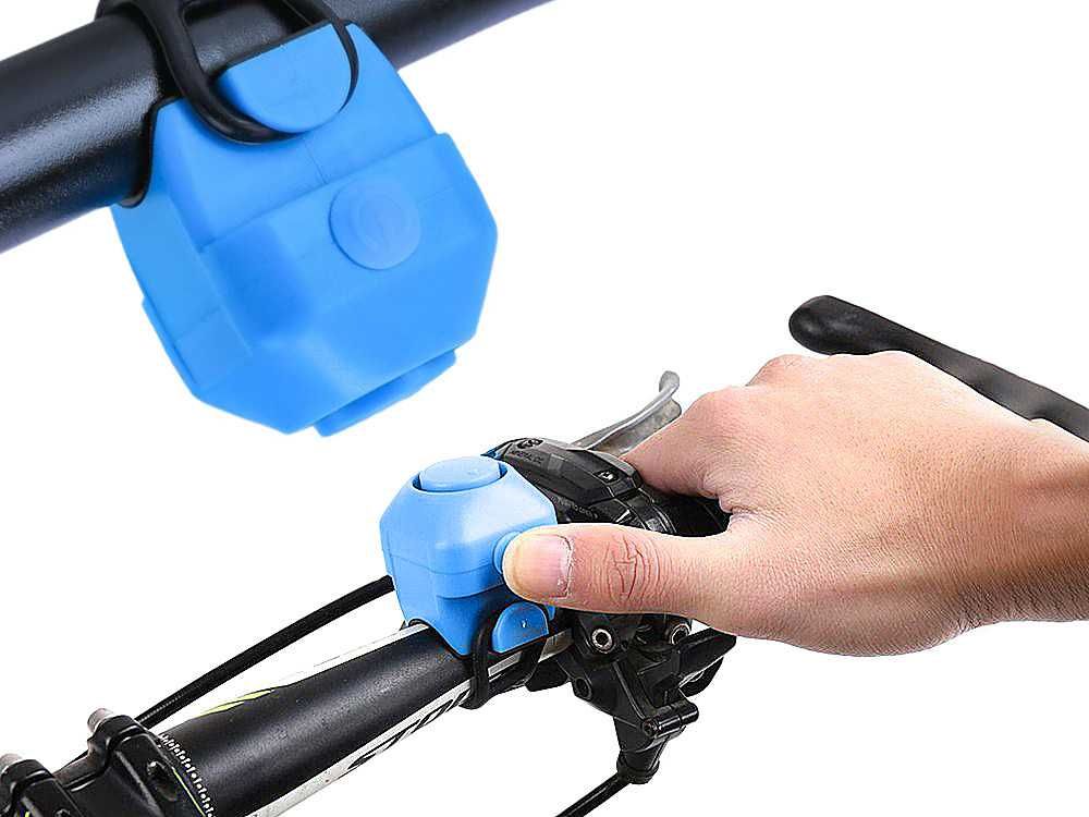 Dzwonek rowerowy klakson elektroniczny głośny 130 db syrena na rower