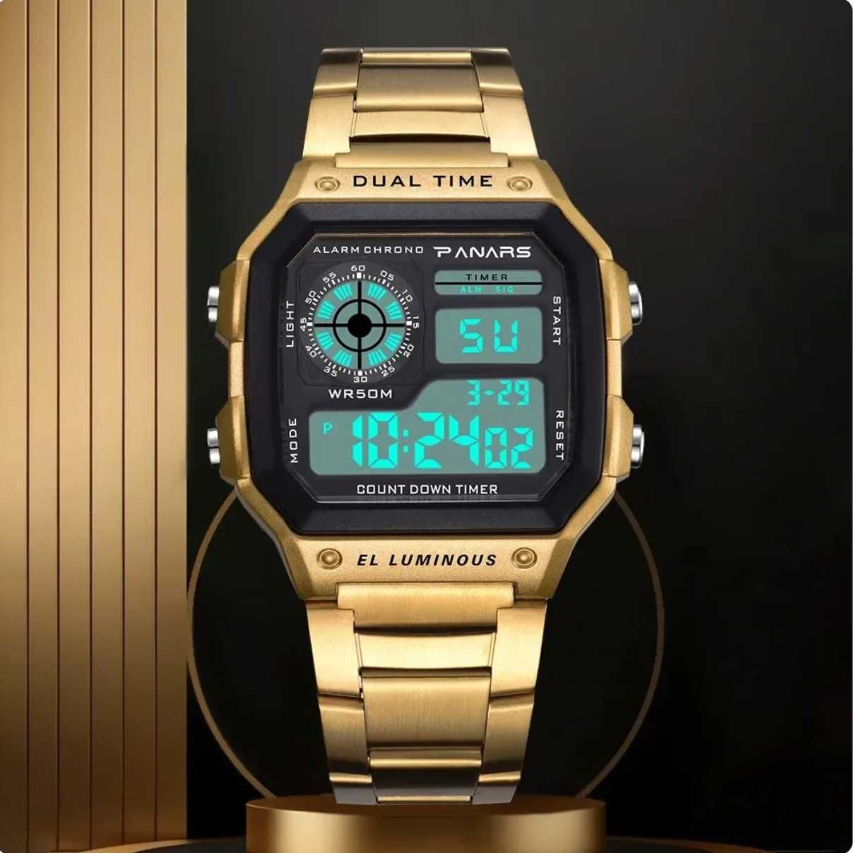 Casio zegarek męski EL LUMINOS