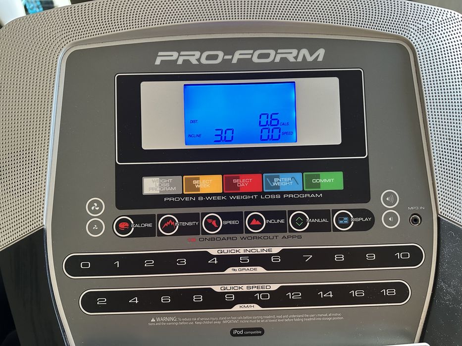 Passadeira corrida Pro-Form Endurance S7