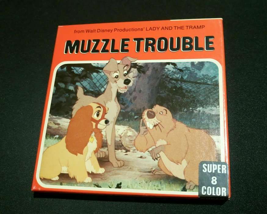 Filme antigo Super 8 Muzzle Trouble