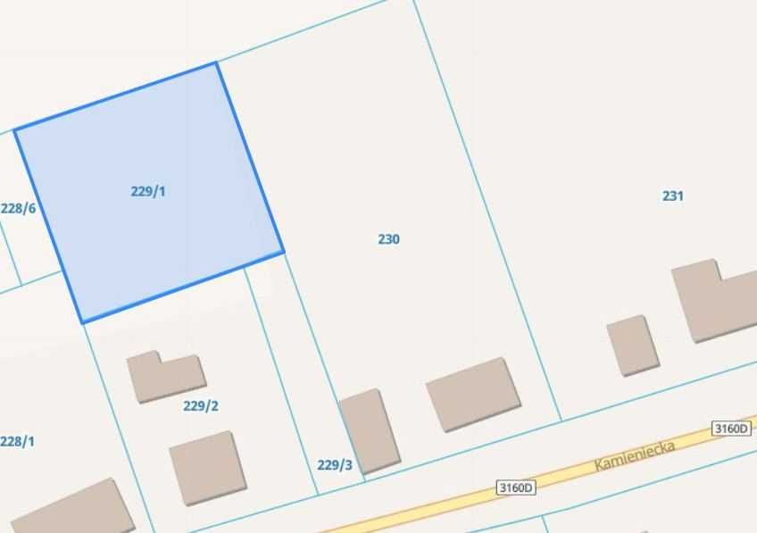 Działka rolno-budowlana 1580m2 posiadająca warunki zabudowy