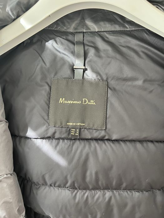 Massimo Dutti короткиий жіночий пуховик пухова куртка легенька демі с