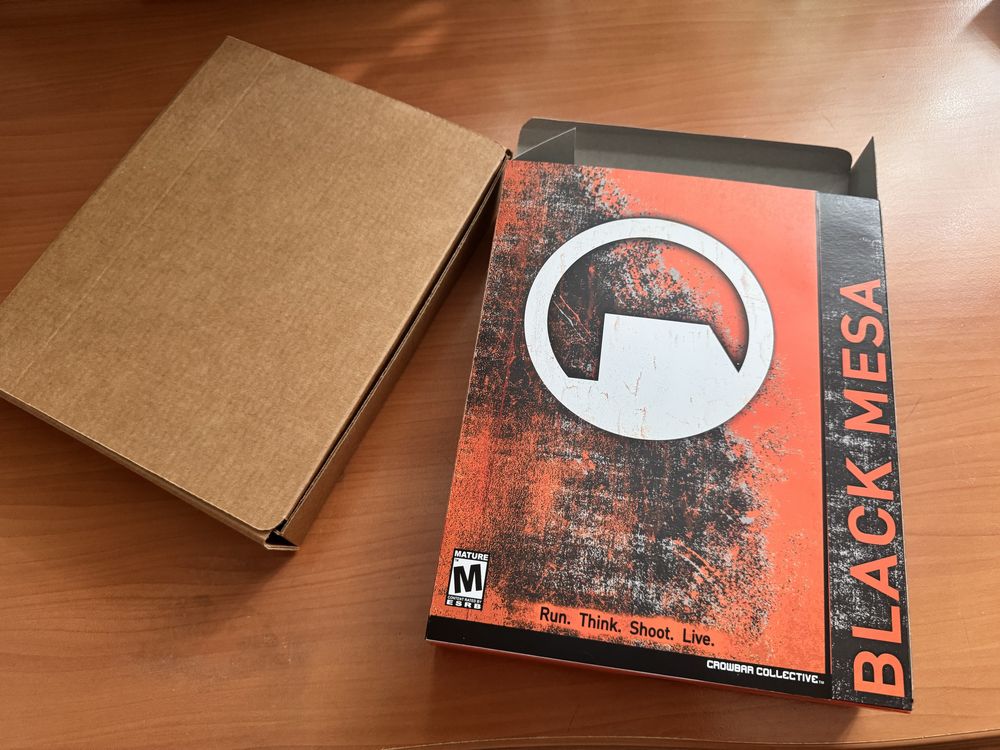 Black mesa pudełko big box half life