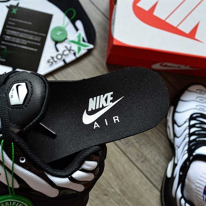 !В НАЯВНОСТІ! Nike Air Max Plus TN White/Black 39 40 41 42 43 44 45 46