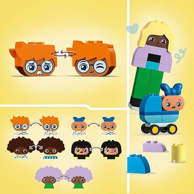 LEGO DUPLO Town Budowlane osoby z dużymi uczuciami