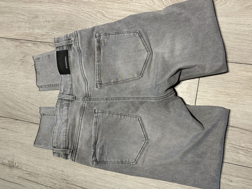 NOWE jeansy STRADIVARIUS 38 szare