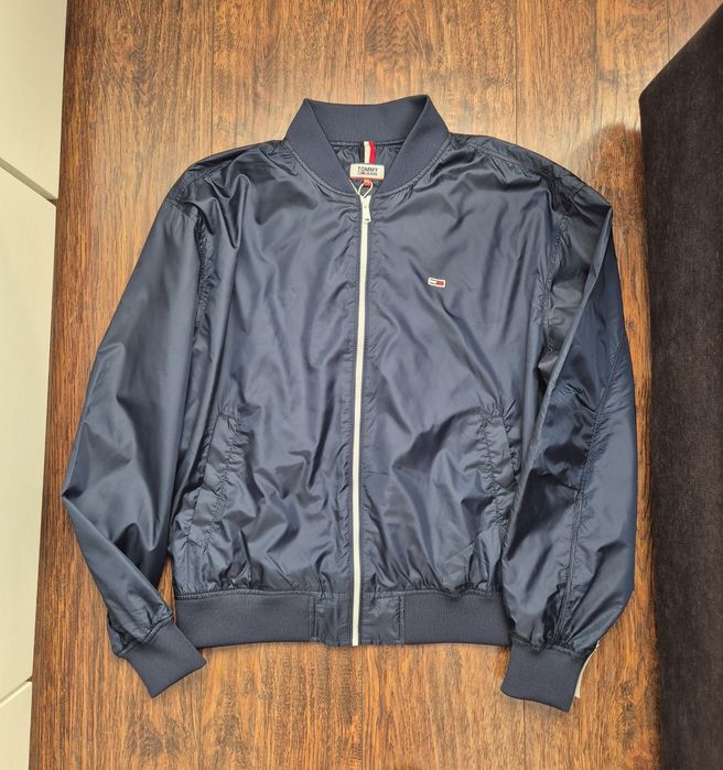 Tommy Jeans oryginalna damska granatowa kurtka rozmiar XL