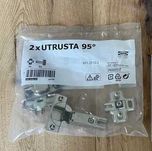 UTRUSTA Zawiasy, 95 ° 202.046.47 komplet 2 szt.