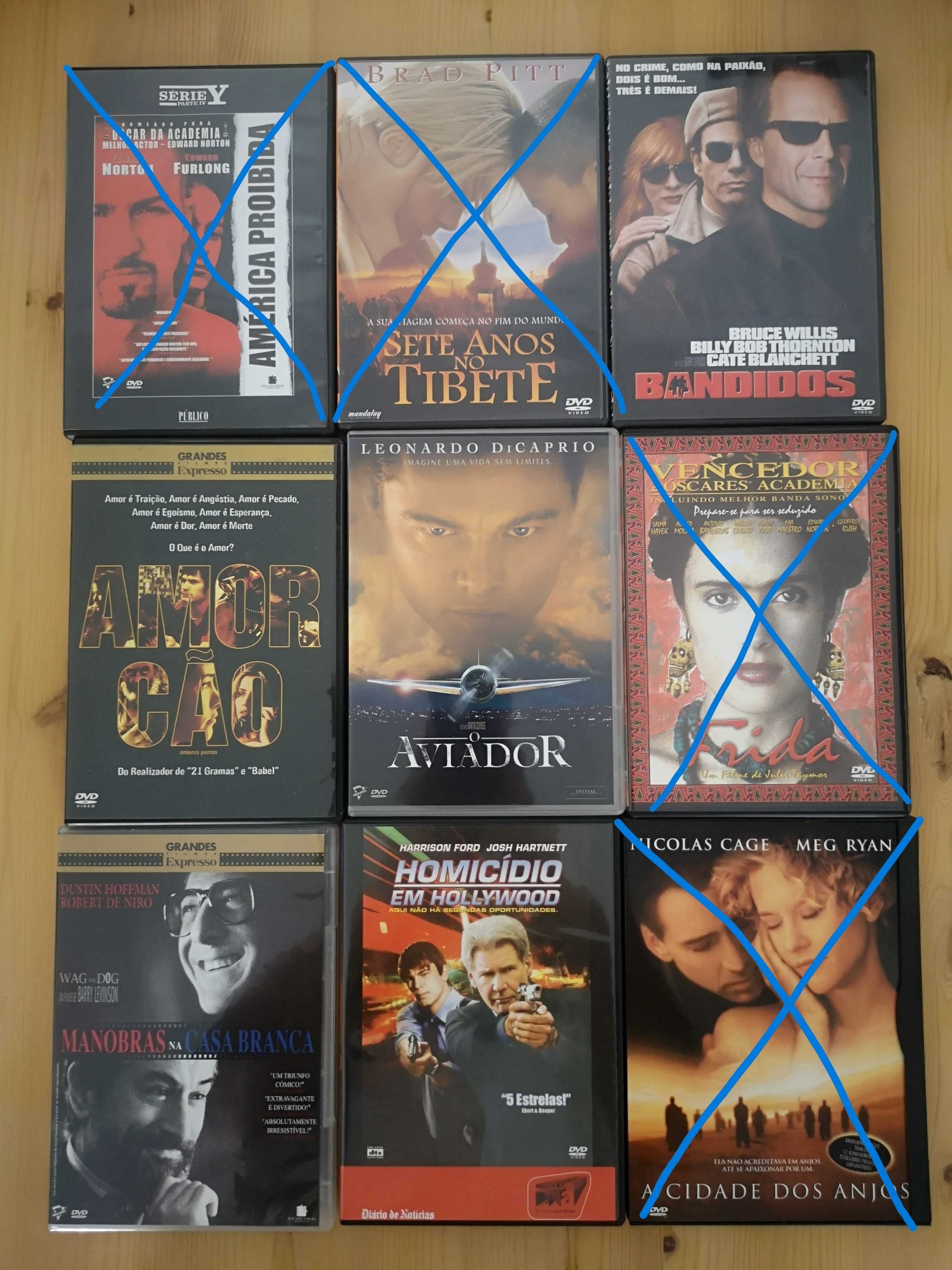 Vários DVD's como novos