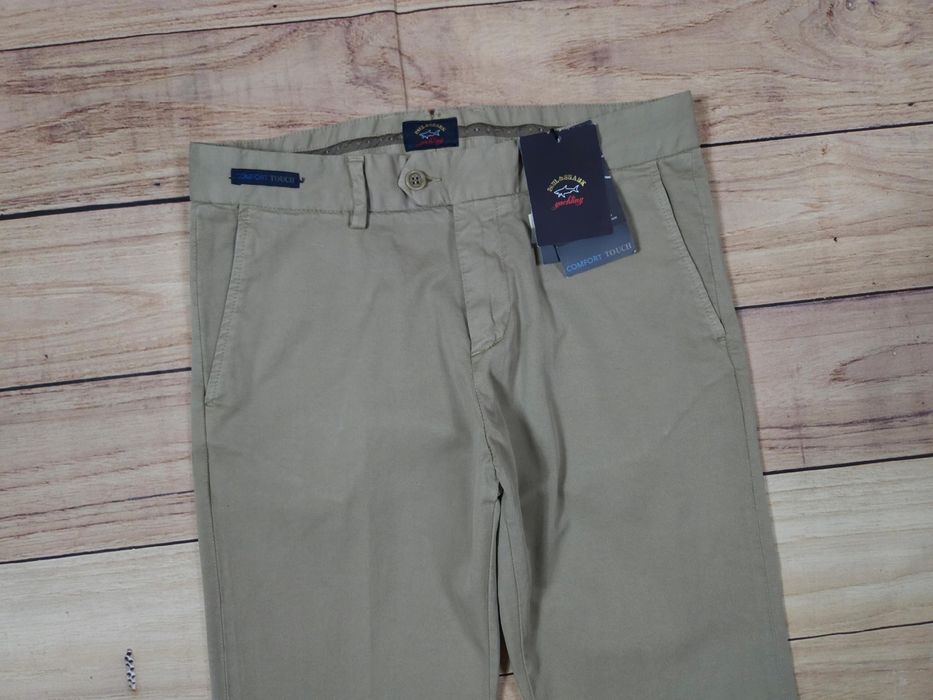 PAUL & SHARK Yachting Spodnie Chinos Comfort Touch Męskie r. 30