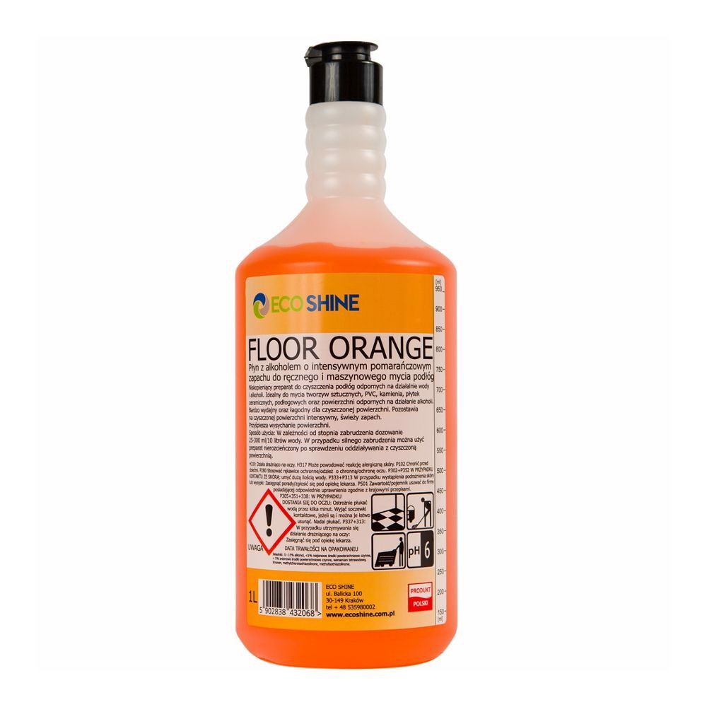 Ecoshine Floor Orange 1L płyn do mycia podłóg