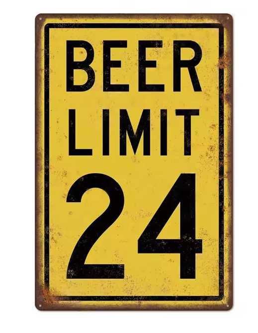 Nowa tabliczka - beer limit 24