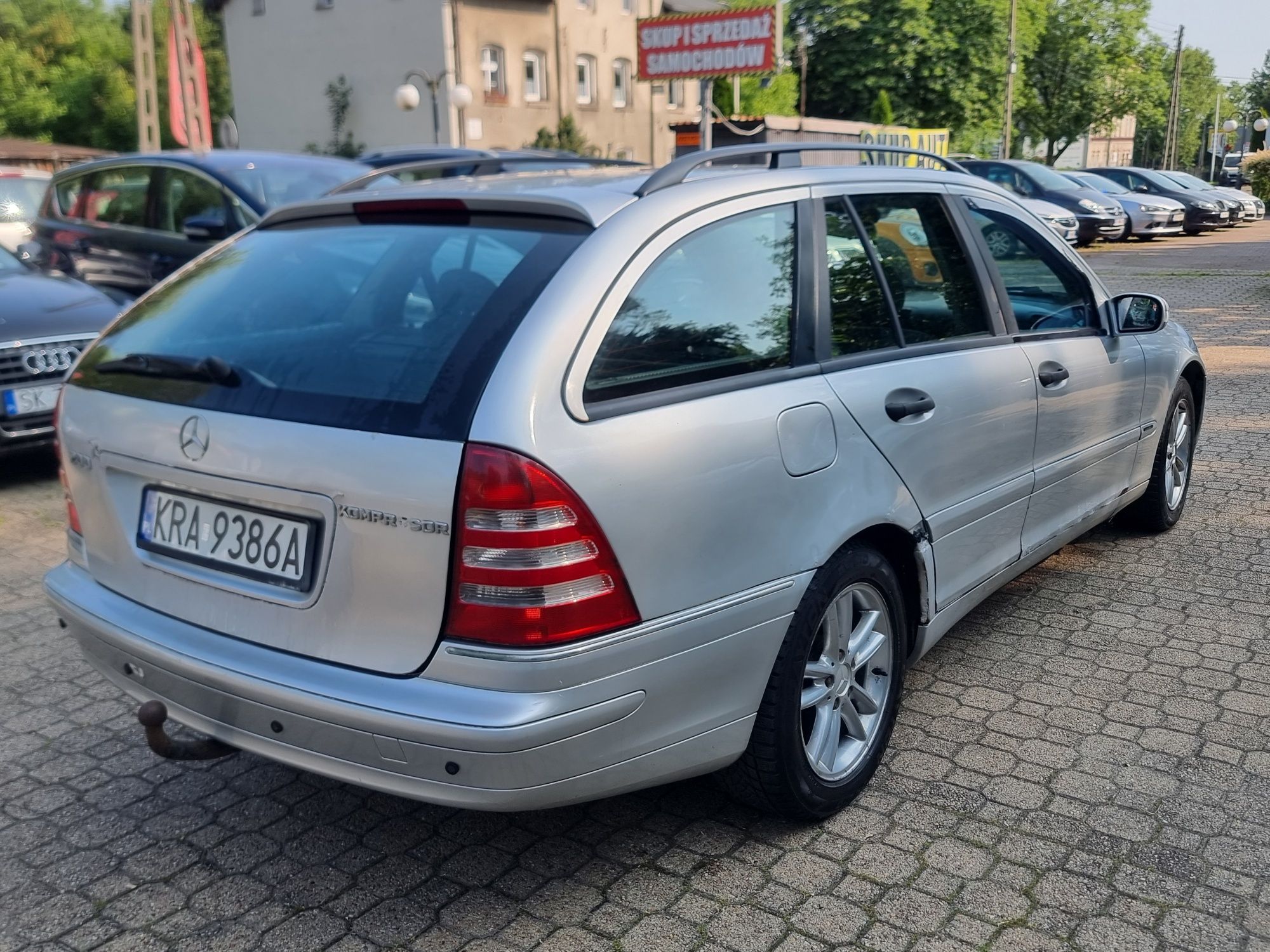 Mercedes C200 Kompresor + LPG Gaz Sekwencja Butla 6 lat Klima Hak