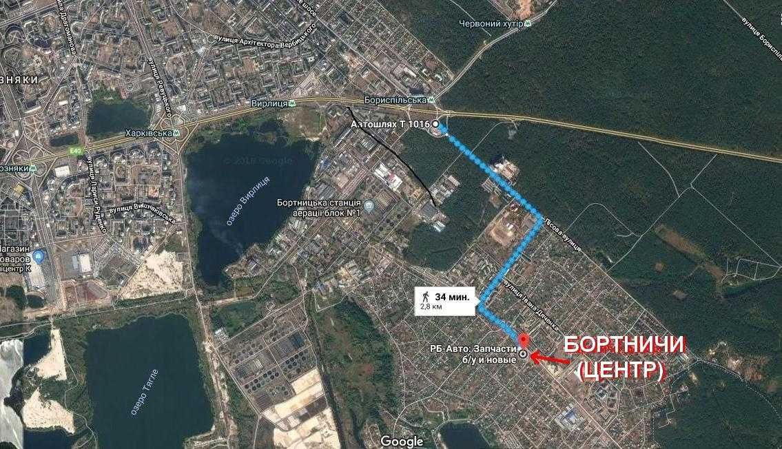 Київ. метро Бориспільська. Бортничі. Фасад.Склад з опаленням, 1500 м2.