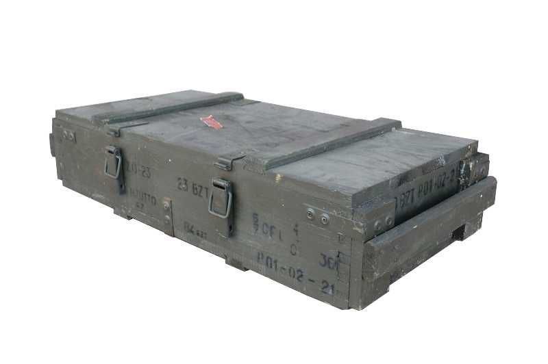 Skrzynia Drewniana Wojskowa Transportowa 30L ZU-23 II gat