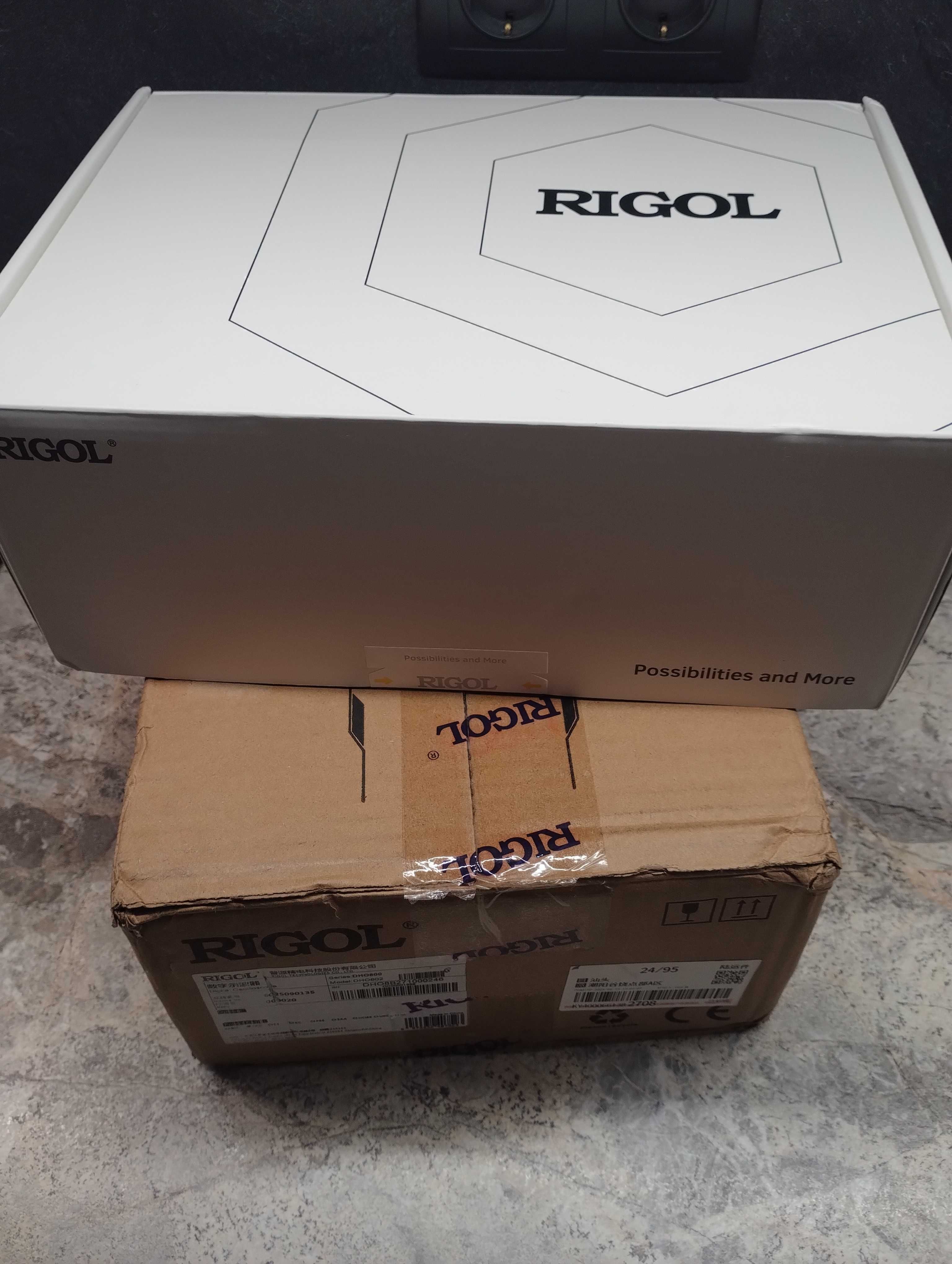 Осцилограф RIGOL DHO802 12bit АЦП, 70 МГц, 1,25 ГВиб/с, USB, LAN, HDMI