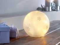 Lampa Świąteczna Livarno Home – Szklana Kula z 10 LED i Timerem 6h