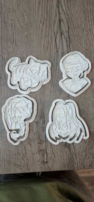 Foremki do ciastek / rożne druki 3D