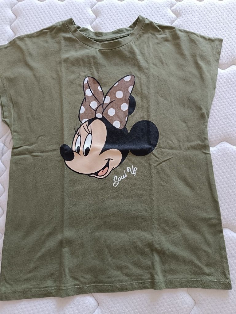 T-shirt verde caqui Disney, tamanho S