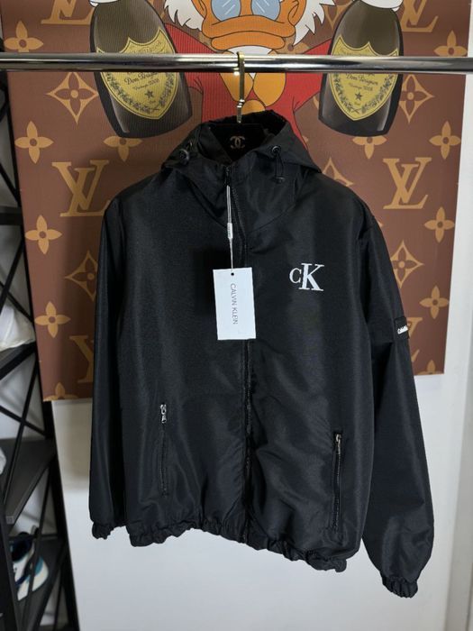 ЦЕНА ТАКОЙ 4500! Мужская ветровка Calvin Klein куртка осень кельвин