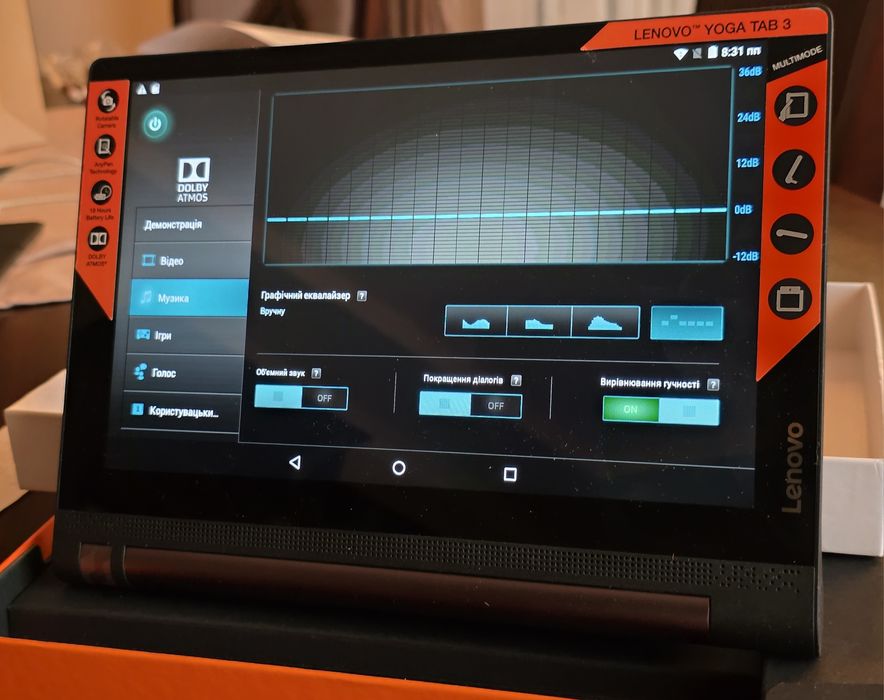 Lenovo YOGA Tab 3-X50M TAB 2G+ 16GBL-UA