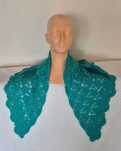 Zielona chusta  - HANDMADE