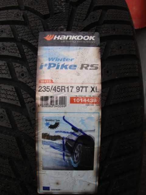 NOWA 235/45 R17 Hankook Winter I*Pike RS