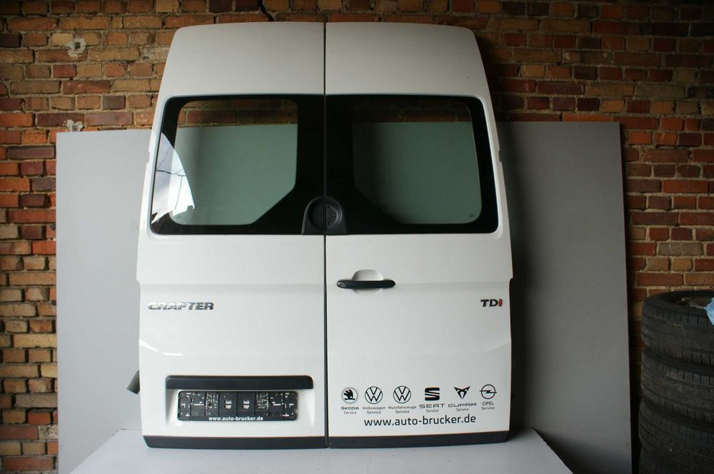 VW Crafter II Man TGE Drzwi Lewe Tył Tylne Szyba LB9A