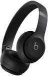 Słuchawki Beats Solo 4 Nauszne Bluetooth matowe czarne bezprzewodowe