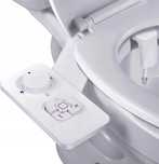 Bidet prostokątny SAMODRA Nakładka bidetowa