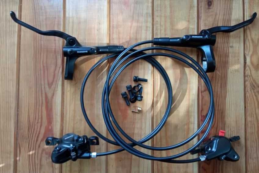 Гидравлические тормоза Shimano BR-BL-MT200 дисковые комплект