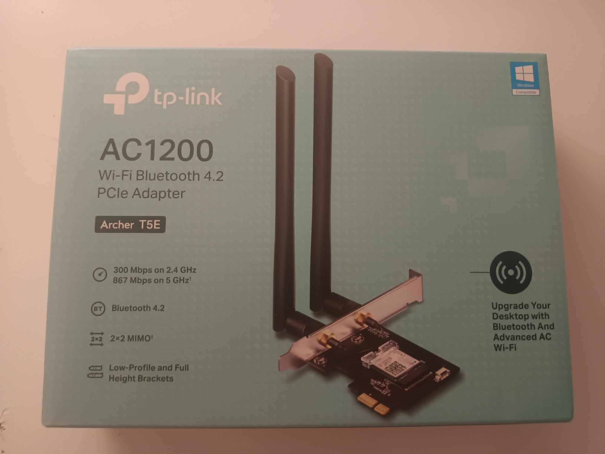 TP Link Archer T5E AC1200 WIFI Bluetooth 4.2 PCIe Adapter