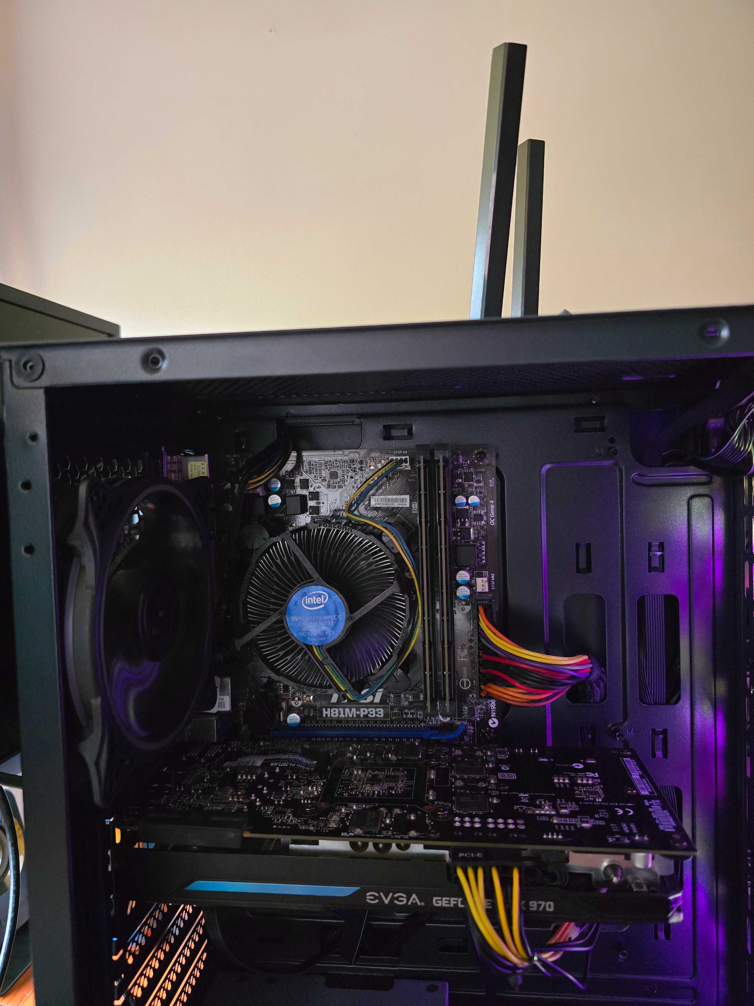 Komputer Gammingowy/i5/video 4gb./ssd/ddr3/500gb/rgb.