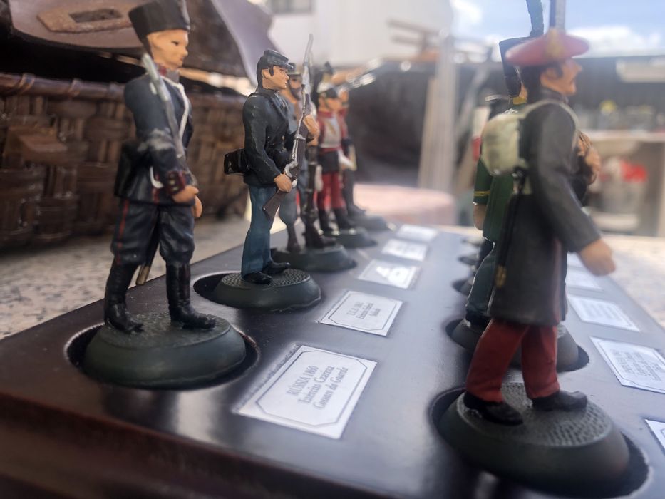 Soldados de chumbo de vários países