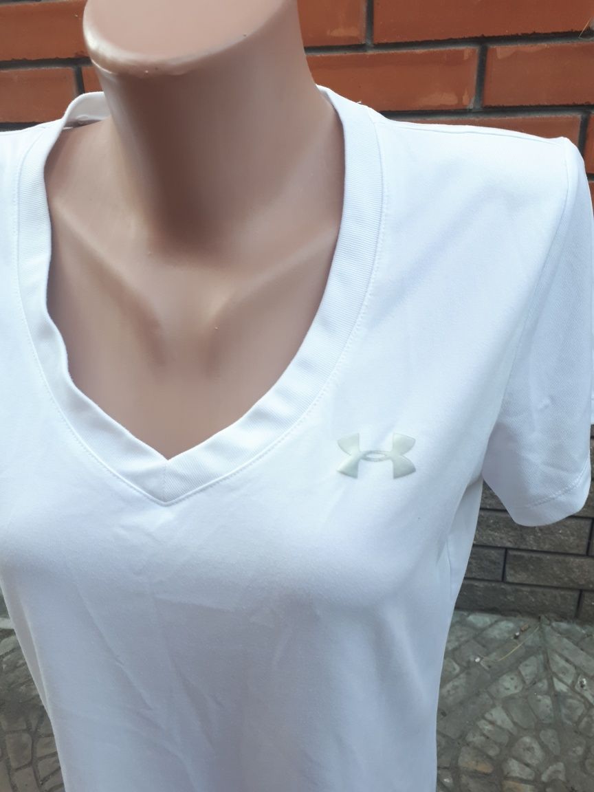 Футболка Under Armour жіноча біла спортивна