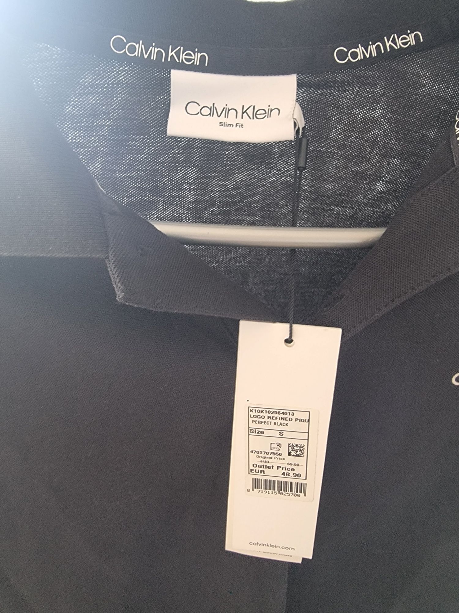 Koszulka polo Calvin Klein.