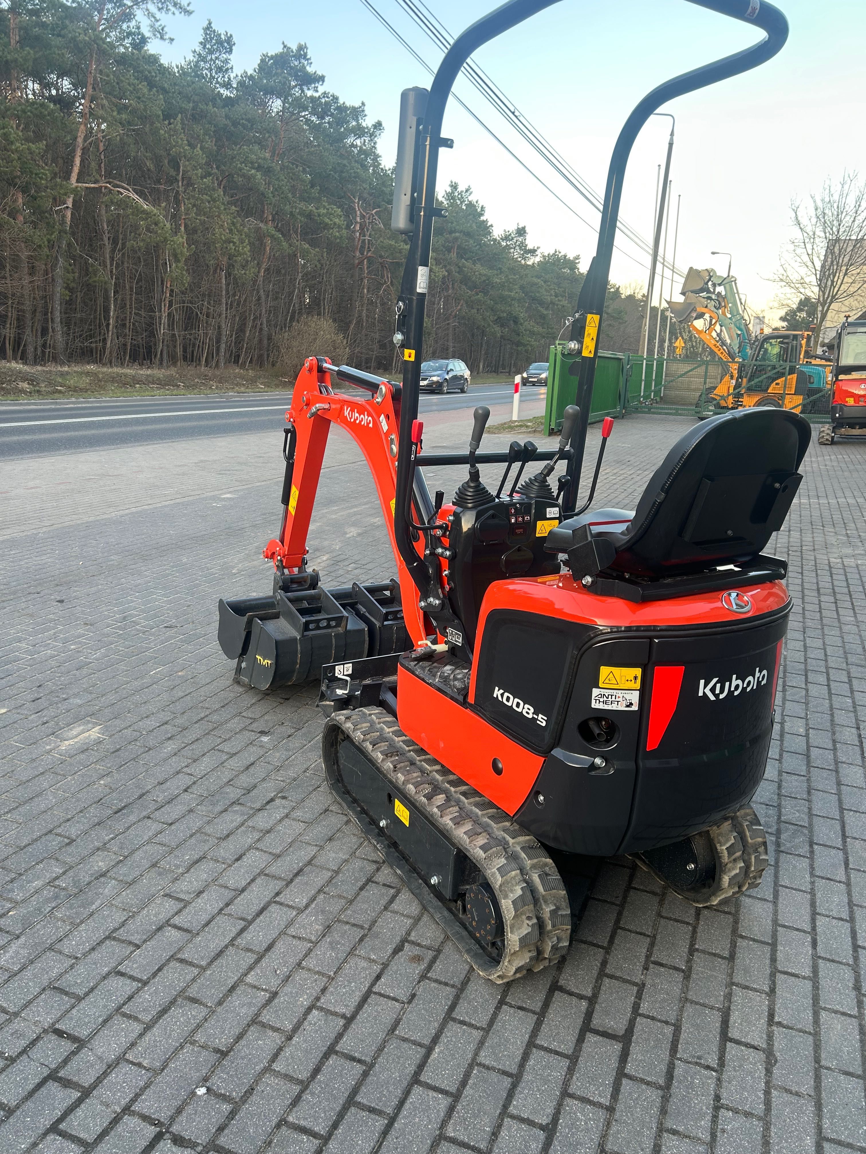 Minikoparka Kubota KX008  2025 Demo Gwarancja