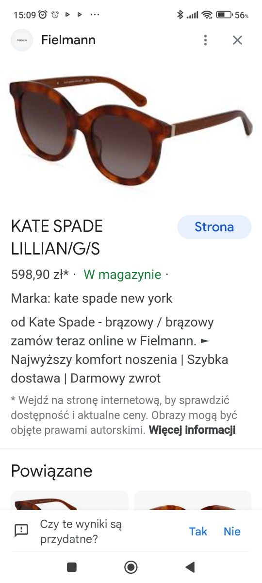 Kate Spade okulary CUDO oryginał!!