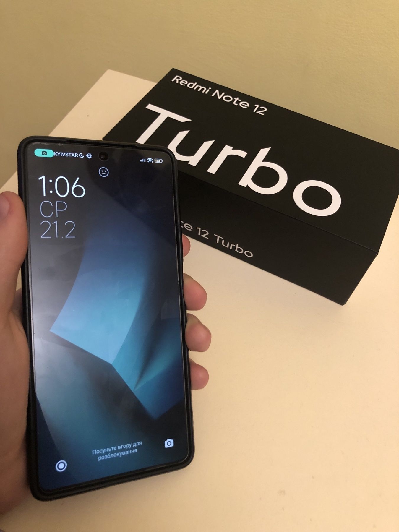 Redmi note 12 turbo 8/256 (Poco f5) смартфон + чехол