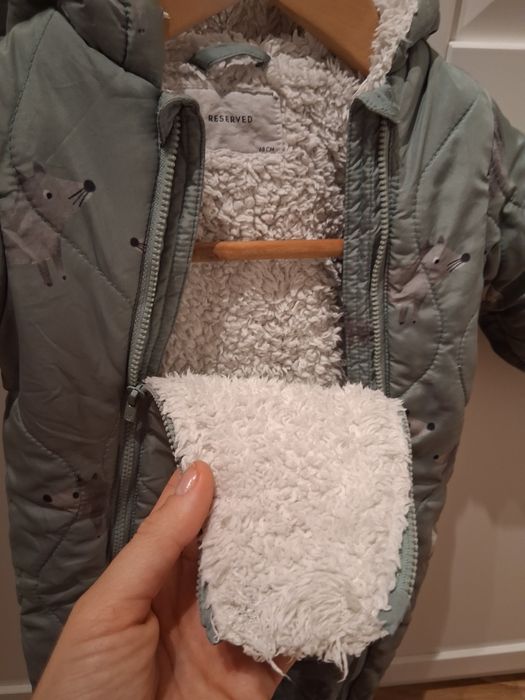 Kombinezon zimowy ocieplany Reserved 68 stan idealny